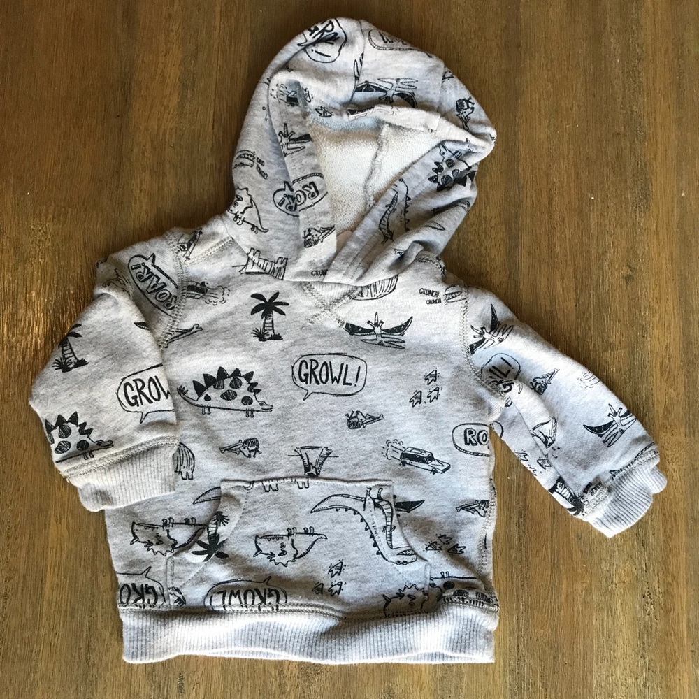 ❌SOLD❌ Carter’s dinosaur hoodie